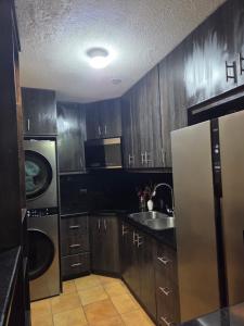 Kuchyň nebo kuchyňský kout v ubytování aparhotel 1309