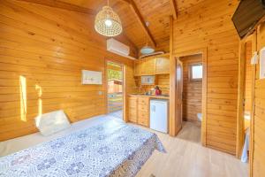 Kuchyň nebo kuchyňský kout v ubytování Camping Gran Sol