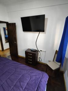 Et tv og/eller underholdning på Departamento céntrico