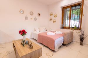 Postel nebo postele na pokoji v ubytování Zelis In Pelion Greece