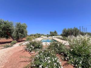 Κήπος έξω από το TD Torretta Macramè amid the Mediterranean scrub
