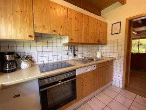 Η κουζίνα ή μικρή κουζίνα στο Natur Ferienpark 19 - Ferienhaus Typ C