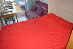 Ένα ή περισσότερα κρεβάτια σε δωμάτιο στο Appt Studio 2 couchages CAP D'AGDE NATURISME