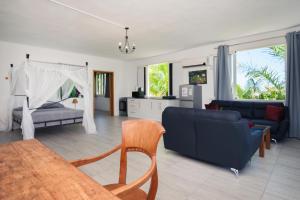 Χώρος καθιστικού στο The Rusty Pelican