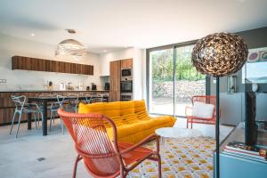 Кухня или мини-кухня в Villa Romana 4 personnes
