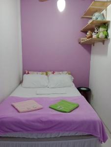 Postel nebo postele na pokoji v ubytování Cantinho do Pará 1