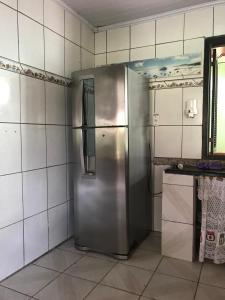 Kuchyň nebo kuchyňský kout v ubytování SacodoCeu2026