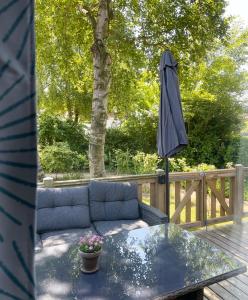 En have udenfor Chalet See 19 mit Seeblick