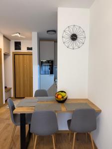 Nhà bếp/bếp nhỏ tại Fagus apartments