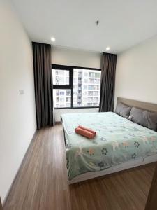 Ένα ή περισσότερα κρεβάτια σε δωμάτιο στο Sora House 9 - The most luxurious apartment in OCP