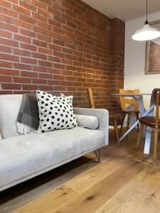 Posezení v ubytování Haus Schönblick Ferienwohnung am Skilift