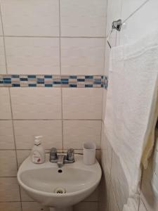 Koupelna v ubytování Cozy apartment in La Molina