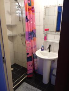 Koupelna v ubytování Rofix Appartement