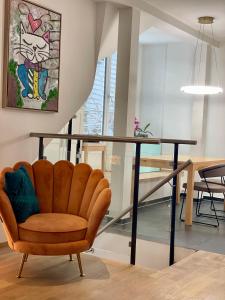 Posezení v ubytování Your exclusive 2room natural holiday home