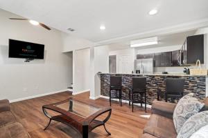 Kuchyň nebo kuchyňský kout v ubytování 5218 Beach Dr A