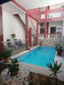 Πισίνα στο ή κοντά στο Hostel Goiabeiras