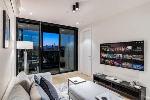Khu vực ghế ngồi tại Melbourne by the window - Luxury stay