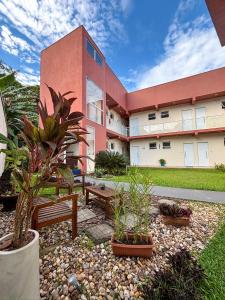 Zahrada ubytování Residencial 220 Maresias + 16 fotografií