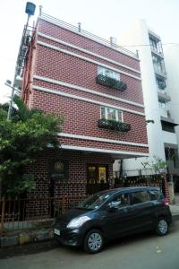 El edificio en el que está el hotel