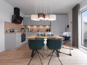 Η κουζίνα ή μικρή κουζίνα στο Küste33-22 Lotta