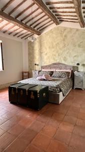 Postel nebo postele na pokoji v ubytování Il Casale di Zoe