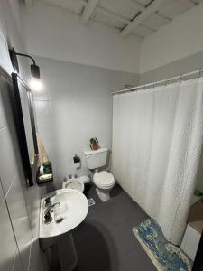 Koupelna v ubytování Casa Lourdes