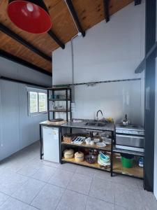 Kuchyň nebo kuchyňský kout v ubytování Retiro Andino