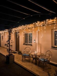 Χώρος καθιστικού στο Il Gelsomineto dell'Etna