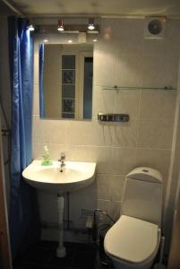 Kylpyhuone majoituspaikassa Orsastuguthyrning-Viborg