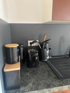 Fitness centrum a/nebo fitness zařízení v ubytování FeWo A 6 J 22 Michelangelo NETFLIX Fußgängerzone