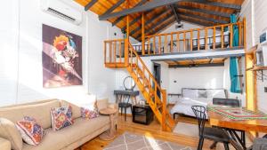 Posezení v ubytování Tringo Bungalov