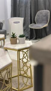 Posezení v ubytování شقة الدرعية - مدخل خاص ودخول ذاتي