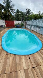 Πισίνα στο ή κοντά στο Casa Refugio das Palmeiras