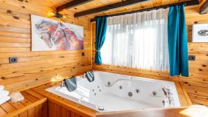 Koupelna v ubytování Tringo Bungalov + 48 fotografií