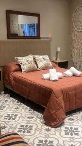 Ένα ή περισσότερα κρεβάτια σε δωμάτιο στο La Luján Ayres de Campo