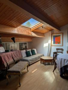 Postel nebo postele na pokoji v ubytování Celler Colltor