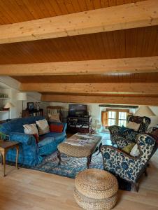 Posezení v ubytování Celler Colltor