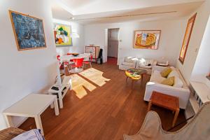 Posezení v ubytování Villa The Boat