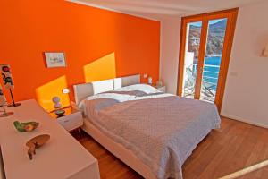 Postel nebo postele na pokoji v ubytování Villa The Boat