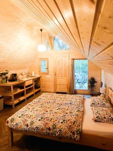 Ένα ή περισσότερα κρεβάτια σε δωμάτιο στο Kerca Bio Farm +213 φωτογραφίες