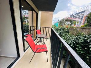 Balkón nebo terasa v ubytování hito 201- Amplio y comodo Apartamento en Laureles