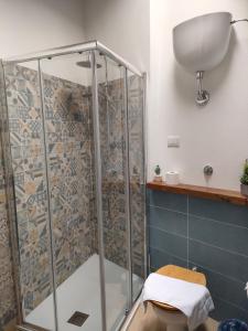 Koupelna v ubytování Borgo i Stritti