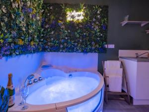 Fotografie z fotogalerie ubytování Sault Tropical - Idéal couple - Balnéo Led - Vue parc & montagne - Wifi - Stationnement gratuit - 5min à pied des bars, restaurants & commerces v destinaci Sault-de-Vaucluse