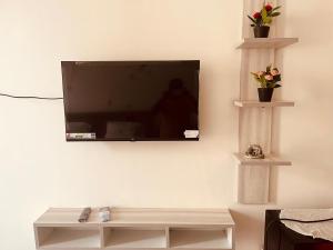 TV a/nebo společenská místnost v ubytování happy stay studio Room's