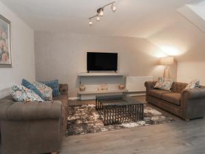 Posezení v ubytování 32B Bank Street