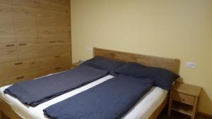 Postel nebo postele na pokoji v ubytování Ferienwohnung Allmeina