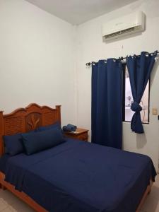 Postel nebo postele na pokoji v ubytování Casa Rubí comfortable and with a private pool