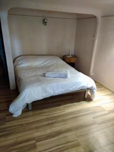 Ένα ή περισσότερα κρεβάτια σε δωμάτιο στο Chambre avec salle de bain privative centre d'Aix