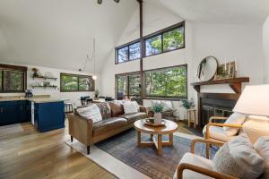 Posezení v ubytování Chalet Malm