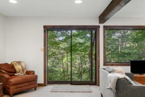 TV a/nebo společenská místnost v ubytování Chalet Malm